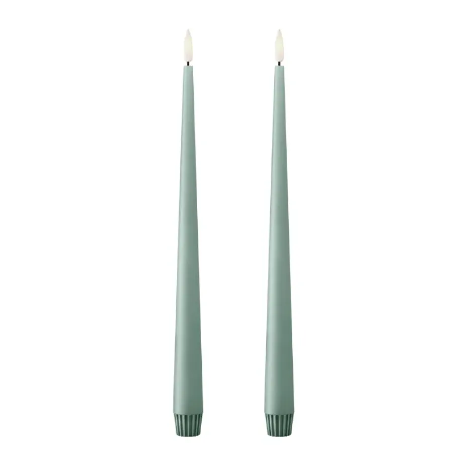 Velas LED ester & erik, 2-pack, 67 Jade stone , 30 cm
