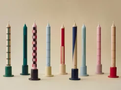 Velas Pattern 4-pack, Light pink-blue