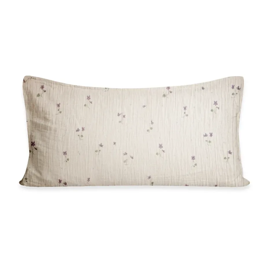 Viola Muslin funda de almohada, 50x90 cm