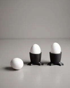 Walking Egg Huevera, Black