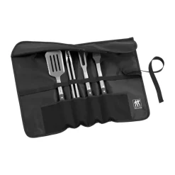 Zwilling BBQ set 5 piezas, Negro-acero inoxidable