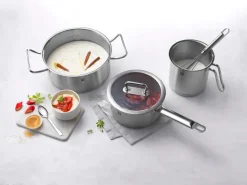 Zwilling Pro cacerola con tapa de cristal acero inoxidable, 1,5 L